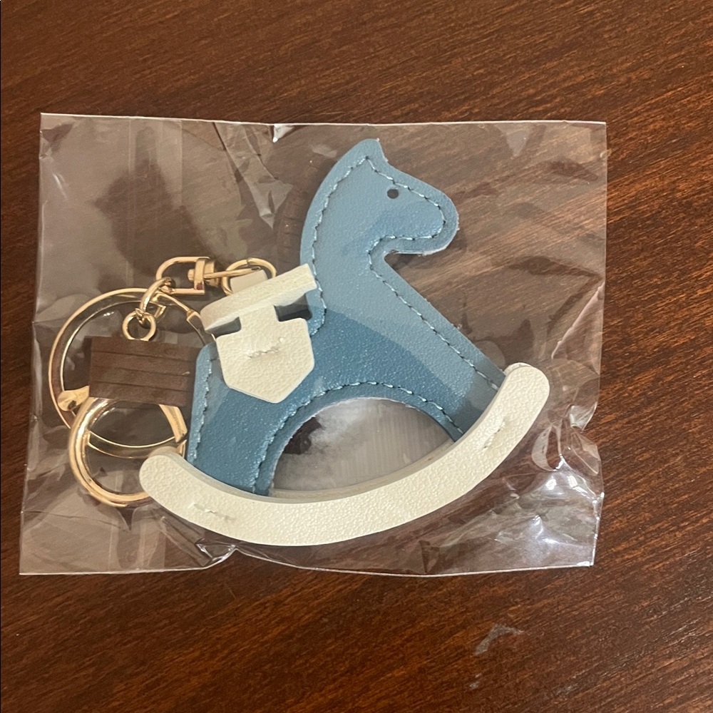 K-Leather Horse Keychain 2026 Good Luck Charm
